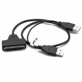 Produktbild: USB 2.0 Adapter auf SATA für 2.5 Zoll HDD Festplatten