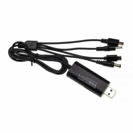 Produktbild: USB Adapterkabel auf DC Stecker, Micro USB, Mini USB 5V/9V/12V