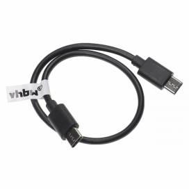 Produktbild: USB Ladekabel Typ-C auf Typ-C, schwarz, 30cm Länge, 60W, 3A