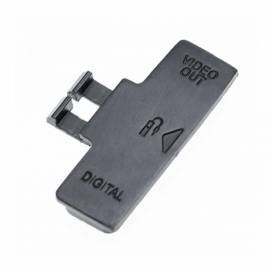Produktbild: USB/HDMI Gummi-/Anschlussabdeckung für Canon EOS 350D, schwarz