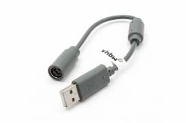 Produktbild: USB Breakaway-Kabel / Stolperschutz grau für XBOX 360 Controller