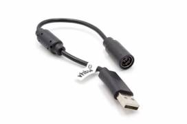 Produktbild: USB Breakaway-Kabel / Stolperschutz schwarz für XBOX 360 Controller