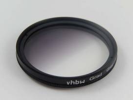Produktbild: Universal Farb-Verlaufs-Filter grau 62mm drehbar