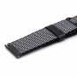 Produktbild: Armband 22mm schwarz nylon für Samsung Gear S3, Garmin Vivoactive 3 u.a.