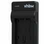 Produktbild: vhbw micro USB-Akku-Ladegerät passend für Panasonic VW-VBK180, VBL090, VBY100