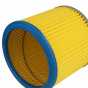 Produktbild: Rund-Filter gelb/blau passend für Kärcher NT221, Rowenta RU03, Parkside u.a.
