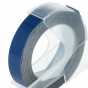 Produktbild: Prägeband-Schriftband-Kassette ersetzt Dymo 0898140 9mm, weiß auf blau