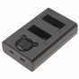 Produktbild: Dual-Ladegerät (Micro USB / Type C) für GoPro AHDBT-501