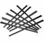 Produktbild: 10 Paar elegante Ess-Stäbchen aus Kunststoff, schwarz gemustert