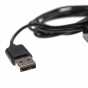 Produktbild: USB Ladekabel für Oppo Watch 41mm, schwarz, 1m